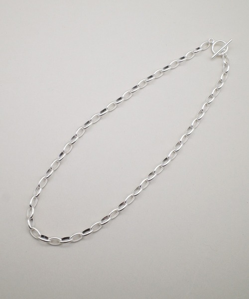 ISOLATION（アイソレーション）の「【ISOLATION / アイソレーション】Silver925 Oval Chain Choker / オーバルチェーン マンテルネックレス シルバー925（ネックレス・レディース・シルバー/シルバー×ゴールド/ゴールド・35cm/43cm）」の8枚目の写真