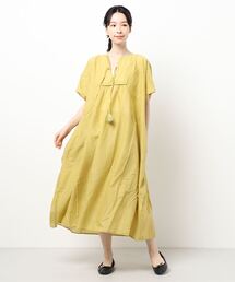Samansa Mos2 | 柄アソートフレンチスリーブワンピース(ワンピース)