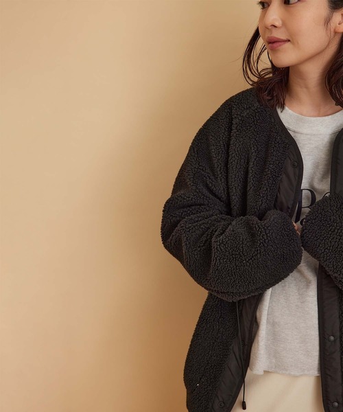 DESCENTE（デサント）の「【DESCENTE ddd for SALON】ボアコート