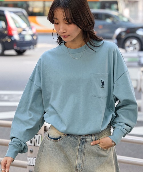 セール】U.S. POLO ASSN. /ユーエスポロアッスン 別注ワンポイント刺繍