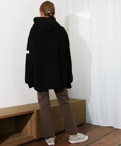 Lee（リー）の「Lee/リー　裏毛 ロゴプリント入り リバーシブル プルパーカー（パーカー・メンズ・ブラック/グレー/グリーン・LARGE/MEDIUM/X-LARGE）」の15枚目の写真