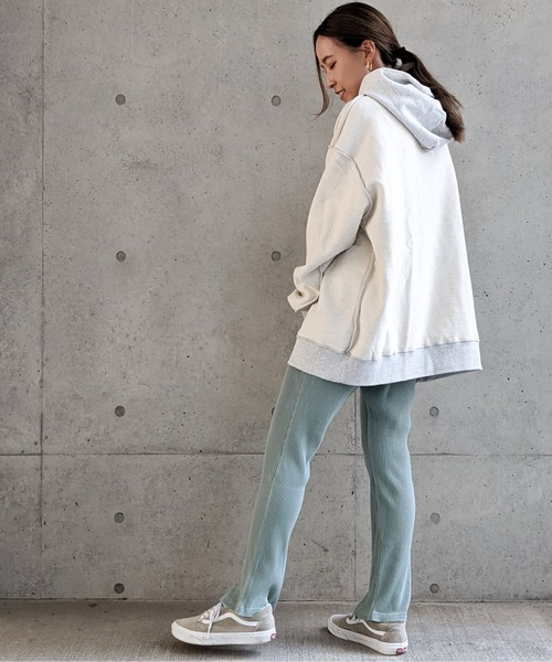 Lee（リー）の「Lee/リー　裏毛 ロゴプリント入り リバーシブル プルパーカー（パーカー・メンズ・ブラック/グレー/グリーン・LARGE/MEDIUM/X-LARGE）」の19枚目の写真