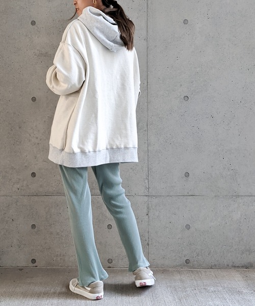 Lee（リー）の「Lee/リー　裏毛 ロゴプリント入り リバーシブル プルパーカー（パーカー・メンズ・ブラック/グレー/グリーン・LARGE/MEDIUM/X-LARGE）」の21枚目の写真