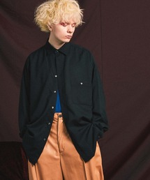 MAISON SPECIAL | 《ユニセックスアイテム》ストレッチツイルプライムオーバーシャツ 【MAISON SPECIAL/メゾンスペシャル】(シャツ/ブラウス)