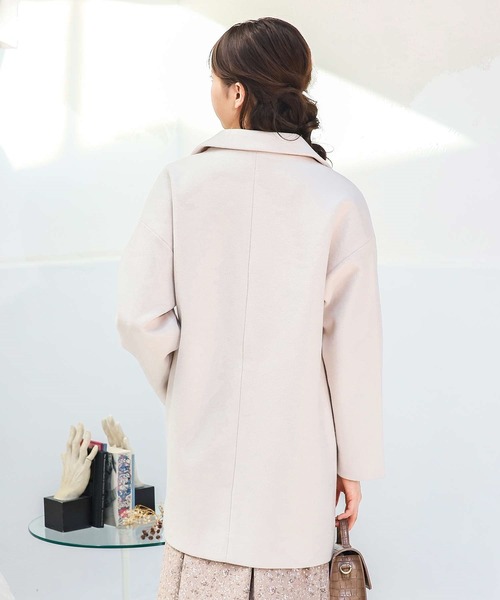 Honeys（ハニーズ）の「テーラーコート（テーラードジャケット・レディース・ライトグレー/ブラウン/ライトベージュ/ブラック/アイボリー・M/L）」の15枚目の写真