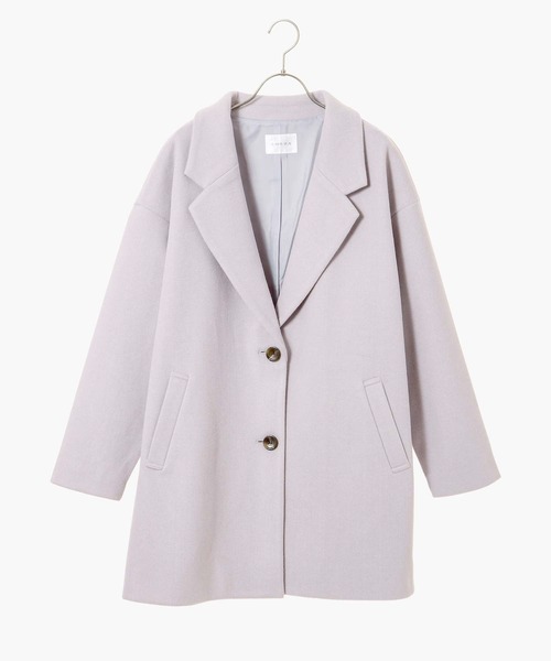 Honeys（ハニーズ）の「テーラーコート（テーラードジャケット・レディース・ライトグレー/ブラウン/ライトベージュ/ブラック/アイボリー・M/L）」の18枚目の写真