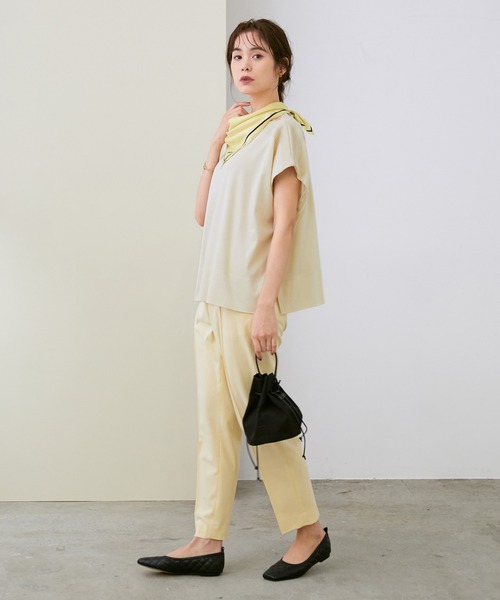 ROPE'(ロペ)の「キルティングスクエアシューズ(パンプス・レディース・ブラック・35.5/36/36.5/37/37.5)」の4枚目の写真