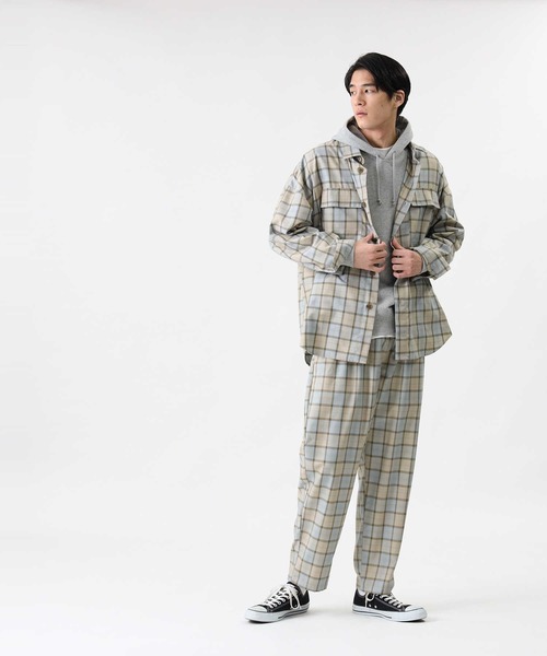 BACK NUMBER（バックナンバー）の「【BACK NUMBER】TRシェフイージーパンツ（その他パンツ・メンズ・ベージュ/ブラック/ライトベージュ/ブラウン/グリーン/ライトブラウン・S/M/L/XL）」の21枚目の写真