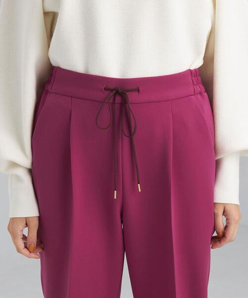 green label relaxing（グリーンレーベルリラクシング）の「トリプルクロス イージー パンツ（その他パンツ・レディース・ワインレッド/ブラック/ブラウン・38/36/40）」の22枚目の写真