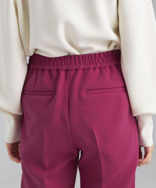 green label relaxing（グリーンレーベルリラクシング）の「トリプルクロス イージー パンツ（その他パンツ・レディース・ワインレッド/ブラック/ブラウン・38/36/40）」の15枚目の写真