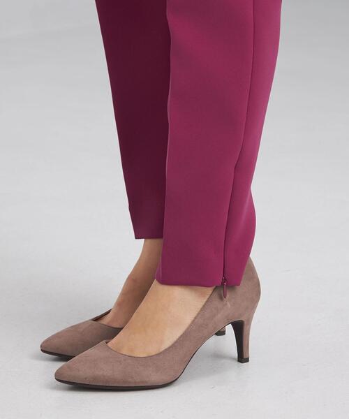 green label relaxing（グリーンレーベルリラクシング）の「トリプルクロス イージー パンツ（その他パンツ・レディース・ワインレッド/ブラック/ブラウン・38/36/40）」の7枚目の写真