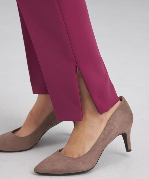 green label relaxing（グリーンレーベルリラクシング）の「トリプルクロス イージー パンツ（その他パンツ・レディース・ワインレッド/ブラック/ブラウン・38/36/40）」の6枚目の写真