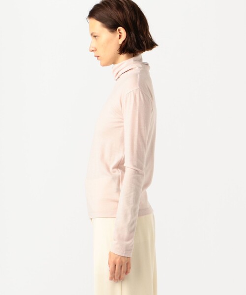 TOMORROWLAND (トゥモローランド)の「ウールジャージー タートルネックプルオーバー(Tシャツ/カットソー・レディース・ネイビー/ボルドー/ライトピンク・S)」の7枚目の写真