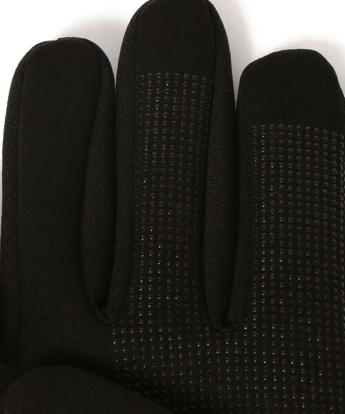 THE NORTH FACE（ザノースフェイス）の「【WEB限定】THE NORTH FACE: E-TIP GLOVE (手袋)（手袋・メンズ・ブラック・ONE SIZE）」の2枚目の写真