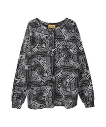 HYSTERIC GLAMOUR | HYS’S BANDANA柄 ヘンリーネックスウェット(スウェット)