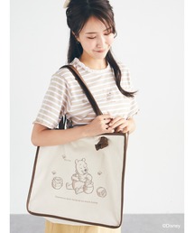 Disney | Pooh/合皮パイピングトートバッグ(トートバッグ)