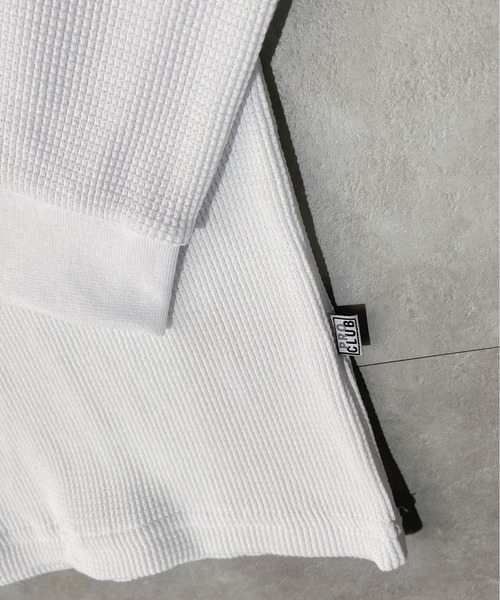 PRO CLUB （プロクラブ）の「PRO CLUB (プロクラブ) / ヘビーウェイト サーマル ワッフル ロンT 8.1オンス / Heavyweight Cotton Long Sleeve Thermal Top（Tシャツ/カットソー・メンズ・ホワイト/ブラック/ベージュ/グレー/チャコールグレー/ネイビー/ブラウン・L/XL/M/XXL/3XL）」の10枚目の写真