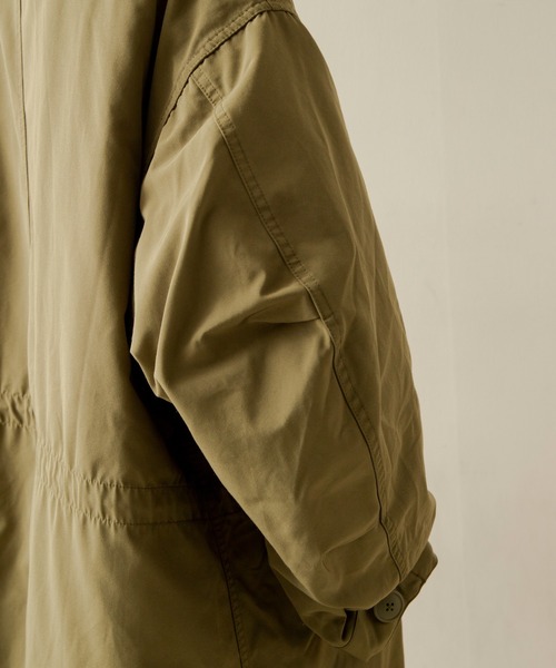 ANGIE（アンジー）の「３WAY M-65 モッズコート（モッズコート・レディース・カーキ/スミクロ/ベージュ・FREE）」の4枚目の写真