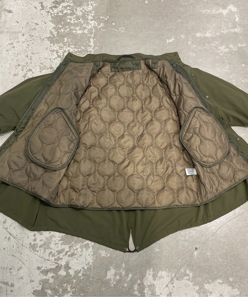 ANGIE（アンジー）の「３WAY M-65 モッズコート（モッズコート・レディース・カーキ/スミクロ/ベージュ・FREE）」の10枚目の写真