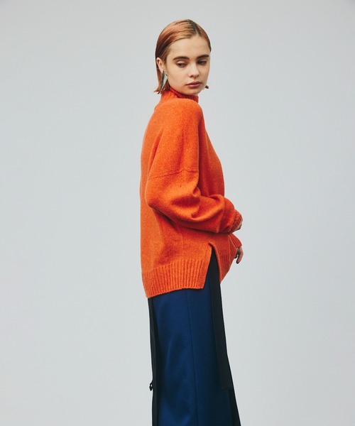 カシミヤ混パフォームハイネックニット（ニット/セーター）｜UNITED