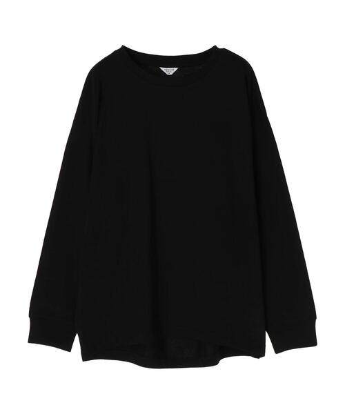 AMERICAN HOLIC（アメリカンホリック）の「★コクーンカットプルオーバー（Tシャツ/カットソー・レディース・モカ/オフホワイト/ライトカーキ/ブルー/ブラック・L/S/M）」の20枚目の写真