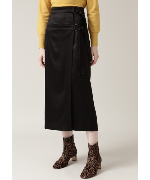 BOSCH（ボッシュ）の「◆ダブルベルトスカート（スカート・レディース・ブラック/レッド・40/38/36/34）」の2枚目の写真