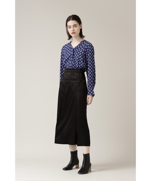 BOSCH（ボッシュ）の「◆ダブルベルトスカート（スカート・レディース・ブラック/レッド・40/38/36/34）」の4枚目の写真