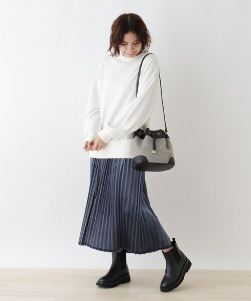 DRESKIP（ドレスキップ）の「◆ジャカード口絞りショルダー（ショルダーバッグ・レディース・ブラック系4/ブラウン系5/ブラウン系6・00）」の9枚目の写真