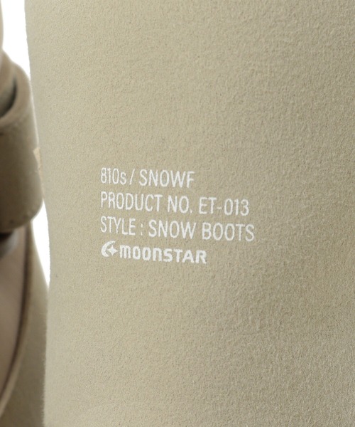 MoonStar(ムーンスター)の「MOONSTAR / 810s SNOWF(ブーツ・メンズ・ベージュ/ブラック/グレー・26/28/27)」の18枚目の写真
