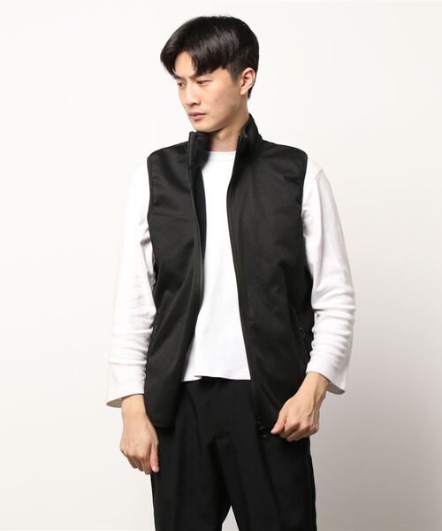 STYLEBLOCK（スタイルブロック）の「防風フリースボンディングベスト（ベスト・メンズ・レッド/ブラック/イエロー/カーキ/ミックスグレー・L/M）」の2枚目の写真