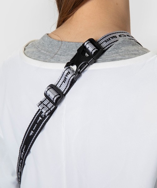 le coq sportif(ルコックスポルティフ)の「スポーツ メンズ レディース ユニセックス ボディバッグ 小物 バッグ アクセサリー カジュアル トレーニングウエア スポーツウエア(ボディバッグ/ウエストポーチ・メンズ・ベージュ/ブラック・F)」の7枚目の写真