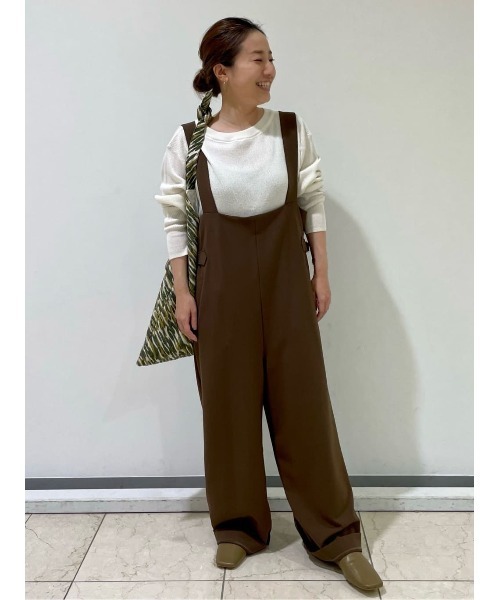 human woman（ヒューマンウーマン）の「◆サーマルニットプルオーバー（ニット/セーター・レディース・ホワイト/ライトグリーン・MEDIUM）」の19枚目の写真