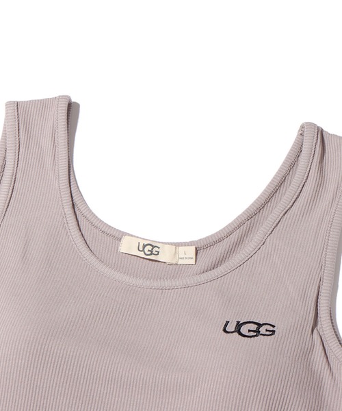 UGG(アグ)の「UGG@mos リブ タンクトップ / アグ リブ タンクトップ(タンクトップ・レディース・ベージュ/グレー・M/L)」の6枚目の写真