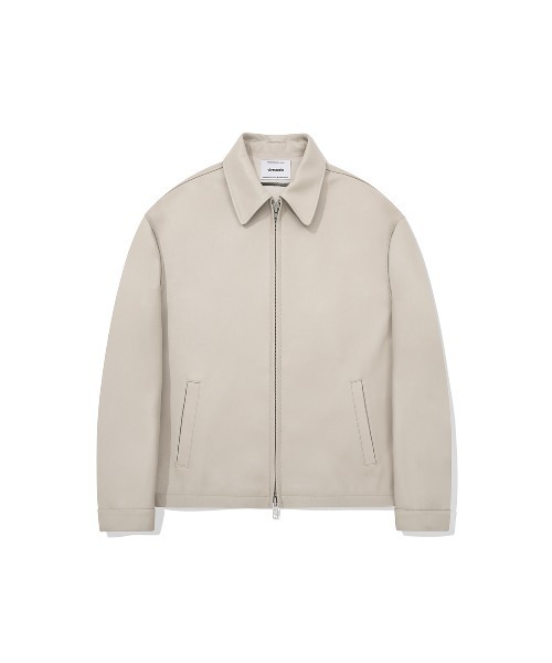 VIVASTUDIO（ビバスタジオ）の「NEW OVER FIT SINGLE RIDERS JACKET（ライダースジャケット・メンズ・アイボリー/ブラック・MEDIUM/LARGE）」の12枚目の写真