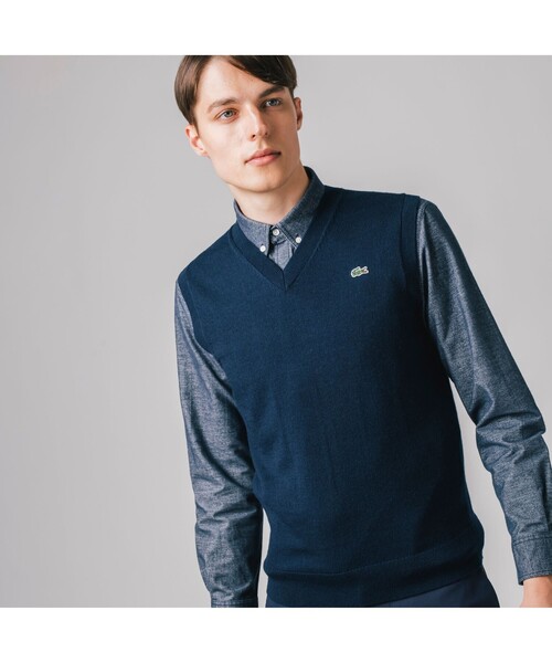 LACOSTE（ラコステ）の「Karl Karl(R)Vネックニットベスト（ベスト