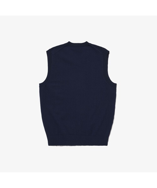 LACOSTE（ラコステ）の「Karl Karl(R)Vネックニットベスト（ベスト・メンズ・ブラック/グレー/ネイビー・3/4/2/5）」の15枚目の写真