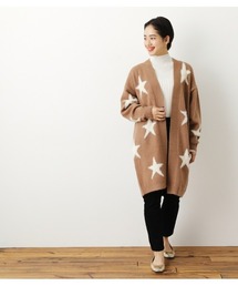 Rodeo Crowns | 【WEB限定】STARﾛﾝｸﾞﾆｯﾄｶｰﾃﾞｨｶﾞﾝ(カーディガン/ボレロ)