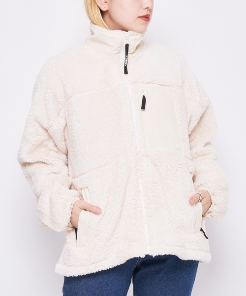 GERRY(ジェリー)の「【GERRY/ジェリー】ボアハーフジャケット(ブルゾン・レディース・グレー/オフホワイト/ブラック・SMALL)」の13枚目の写真