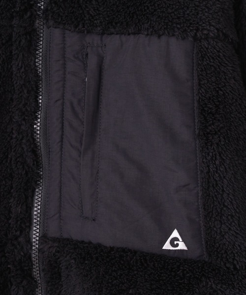 GERRY(ジェリー)の「【GERRY/ジェリー】ボアハーフジャケット(ブルゾン・レディース・グレー/オフホワイト/ブラック・SMALL)」の20枚目の写真