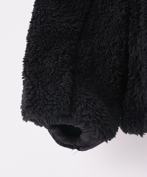 GERRY(ジェリー)の「【GERRY/ジェリー】ボアハーフジャケット(ブルゾン・レディース・グレー/オフホワイト/ブラック・SMALL)」の21枚目の写真