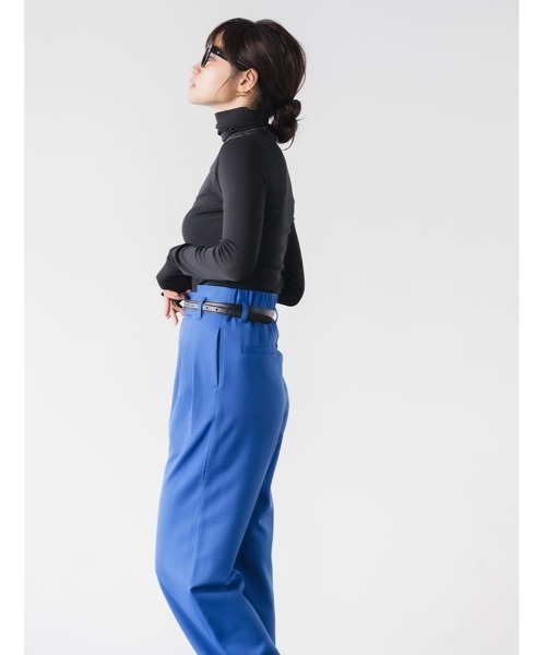 fifth（フィフス）の「ハイウエストタックワイドパンツ（その他パンツ・レディース・ブラック/キャメル/ホワイト/グレー/ブルー・SMALL/MEDIUM）」の8枚目の写真