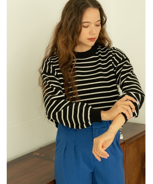 fifth（フィフス）の「ハイウエストタックワイドパンツ（その他パンツ・レディース・ブラック/キャメル/ホワイト/グレー/ブルー・SMALL/MEDIUM）」の15枚目の写真