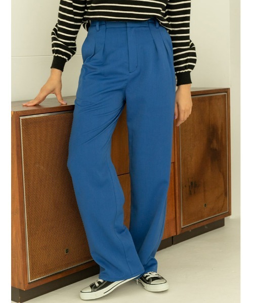 fifth（フィフス）の「ハイウエストタックワイドパンツ（その他パンツ・レディース・ブラック/キャメル/ホワイト/グレー/ブルー・SMALL/MEDIUM）」の17枚目の写真