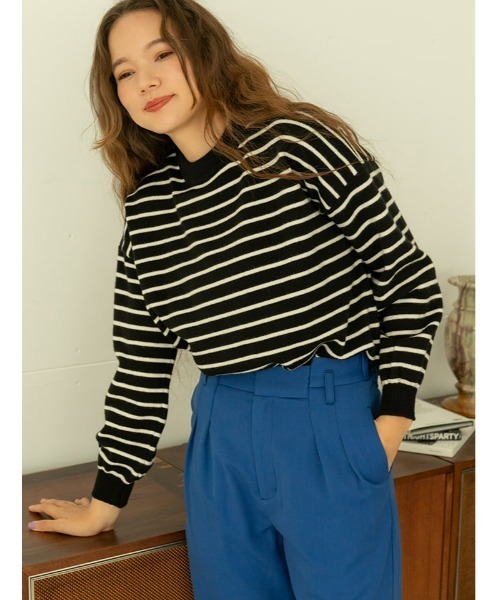 fifth（フィフス）の「ハイウエストタックワイドパンツ（その他パンツ・レディース・ブラック/キャメル/ホワイト/グレー/ブルー・SMALL/MEDIUM）」の18枚目の写真