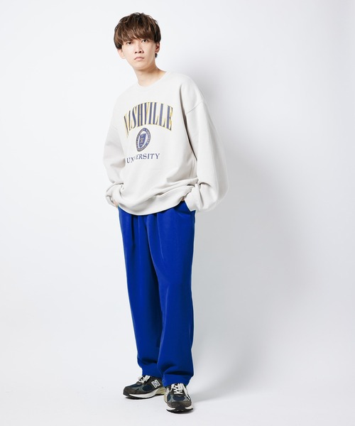 re_k by JUNRED（レクバイジュンレッド）の「【　re_k by JUNRed　】ダブルクロスカラーイージーパンツ（その他パンツ・メンズ・ブルー/グリーン/ホワイト・S/M/L）」の11枚目の写真