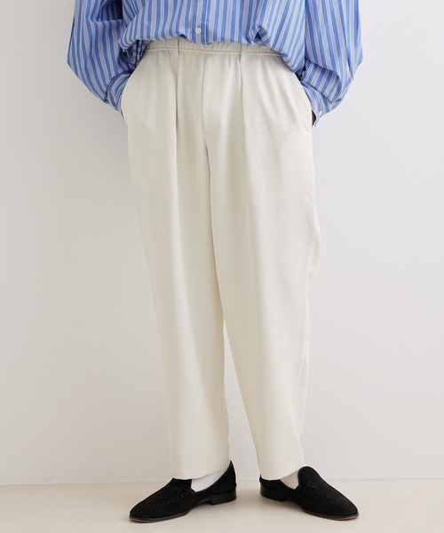 re_k by JUNRED（レクバイジュンレッド）の「【　re_k by JUNRed　】ダブルクロスカラーイージーパンツ（その他パンツ・メンズ・ブルー/グリーン/ホワイト・S/M/L）」の15枚目の写真