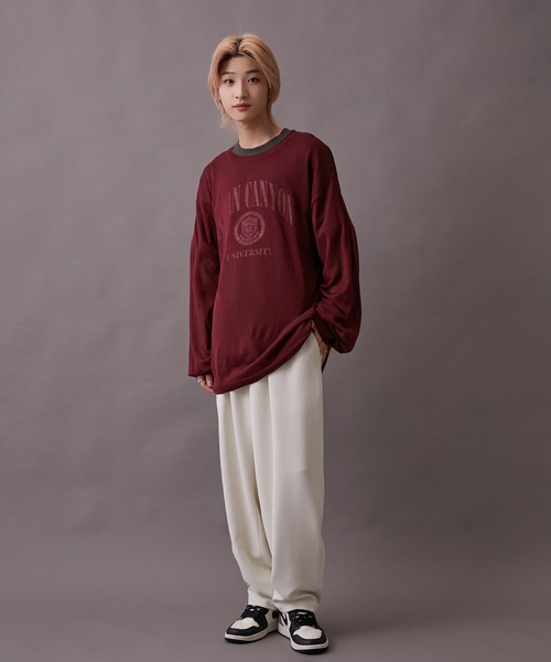 re_k by JUNRED（レクバイジュンレッド）の「【　re_k by JUNRed　】ダブルクロスカラーイージーパンツ（その他パンツ・メンズ・ブルー/グリーン/ホワイト・S/M/L）」の19枚目の写真