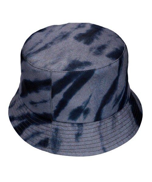 X-girl(エックスガール)の「TIE DYE BUCKET HAT(ハット・レディース・ホワイト/ブラック/ピンク・ONE SIZE)」の9枚目の写真