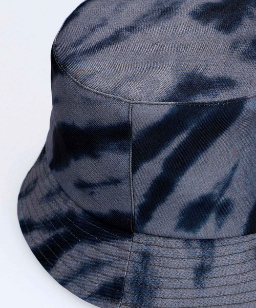 X-girl(エックスガール)の「TIE DYE BUCKET HAT(ハット・レディース・ホワイト/ブラック/ピンク・ONE SIZE)」の13枚目の写真
