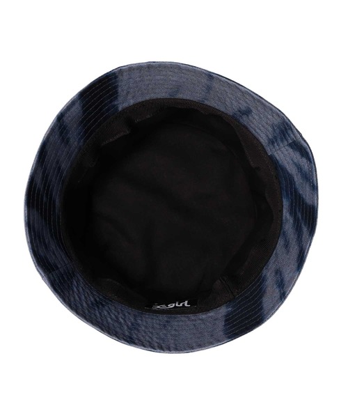 X-girl(エックスガール)の「TIE DYE BUCKET HAT(ハット・レディース・ホワイト/ブラック/ピンク・ONE SIZE)」の14枚目の写真